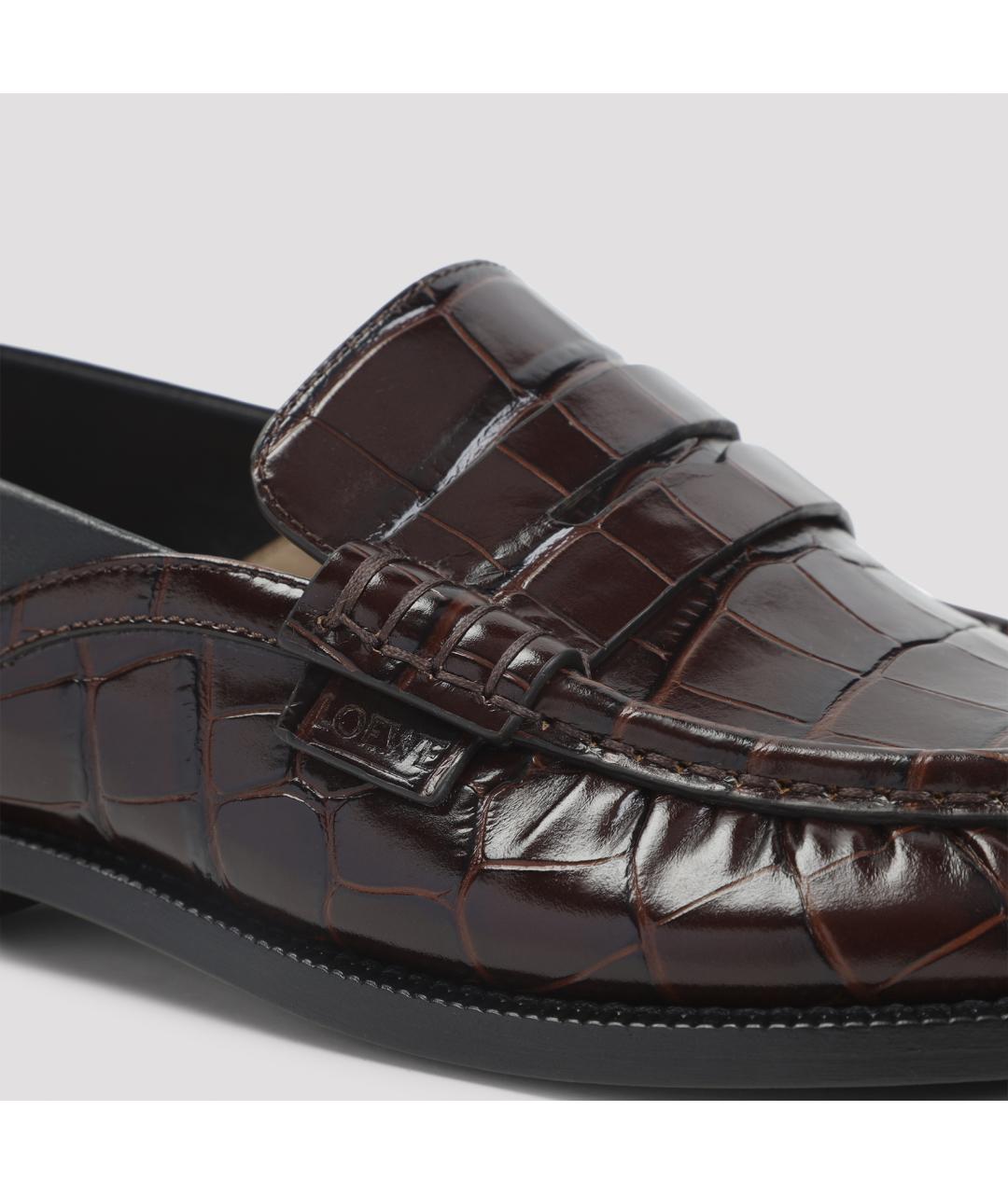 LOEWE Кожаные лоферы, фото 4