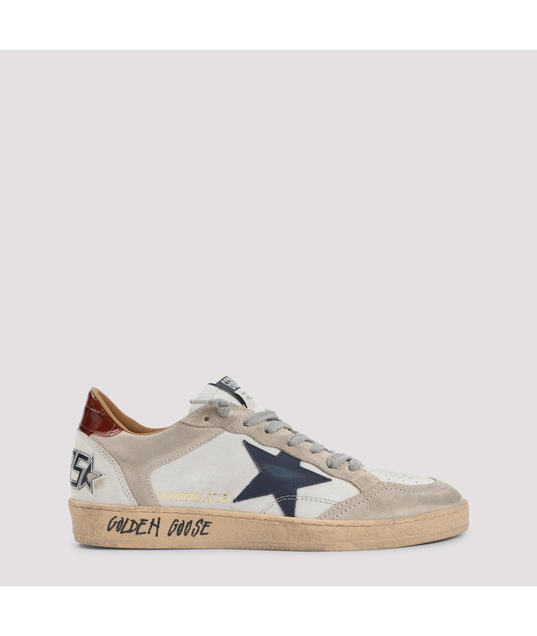 GOLDEN GOOSE DELUXE BRAND Мульти кожаные низкие кроссовки / кеды, фото 2