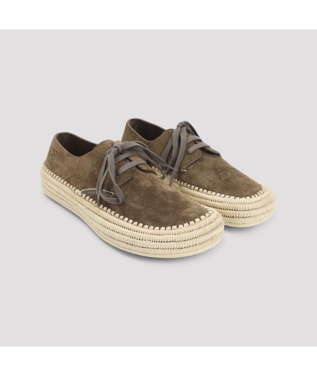 LOEWE Кожаные низкие ботинки, фото 3