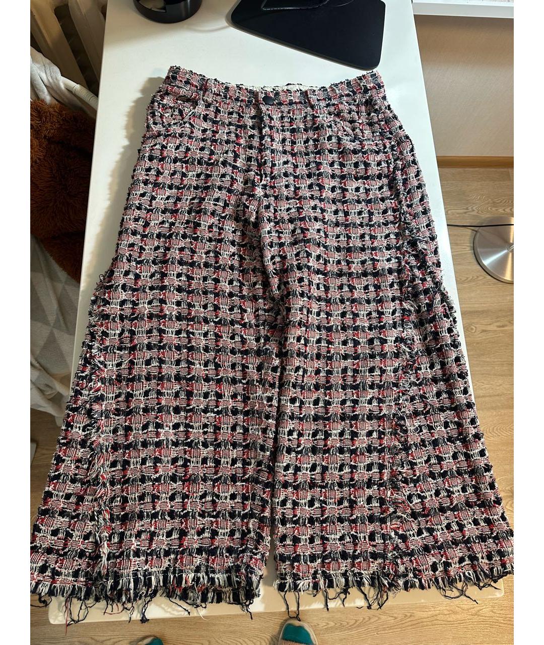 SONIA RYKIEL Мульти хлопковые кюлоты, фото 4