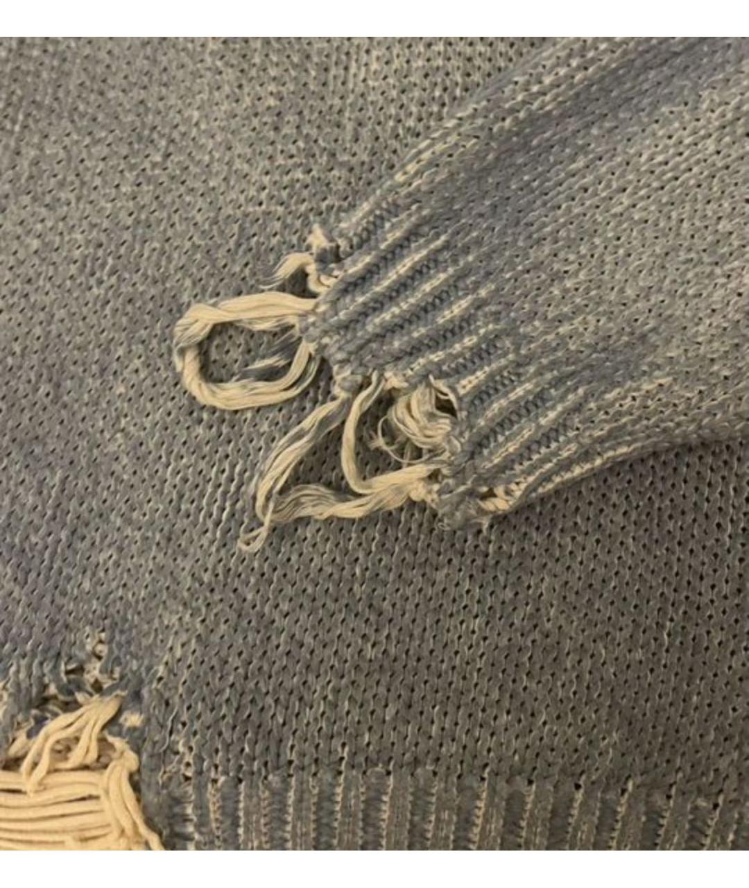 R13 Голубой хлопковый джемпер / свитер, фото 4