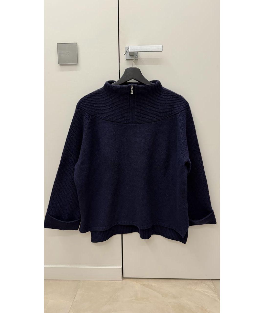 BOGNER Темно-синий кашемировый джемпер / свитер, фото 5