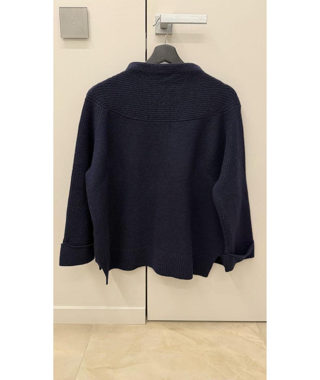 BOGNER Темно-синий кашемировый джемпер / свитер, фото 4