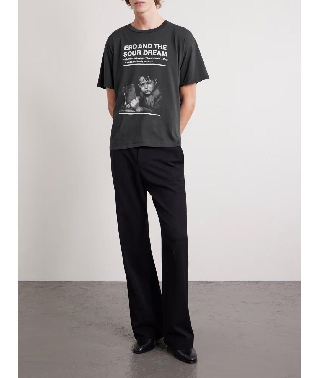 Enfants Riches Déprimés Черная хлопковая футболка, фото 8