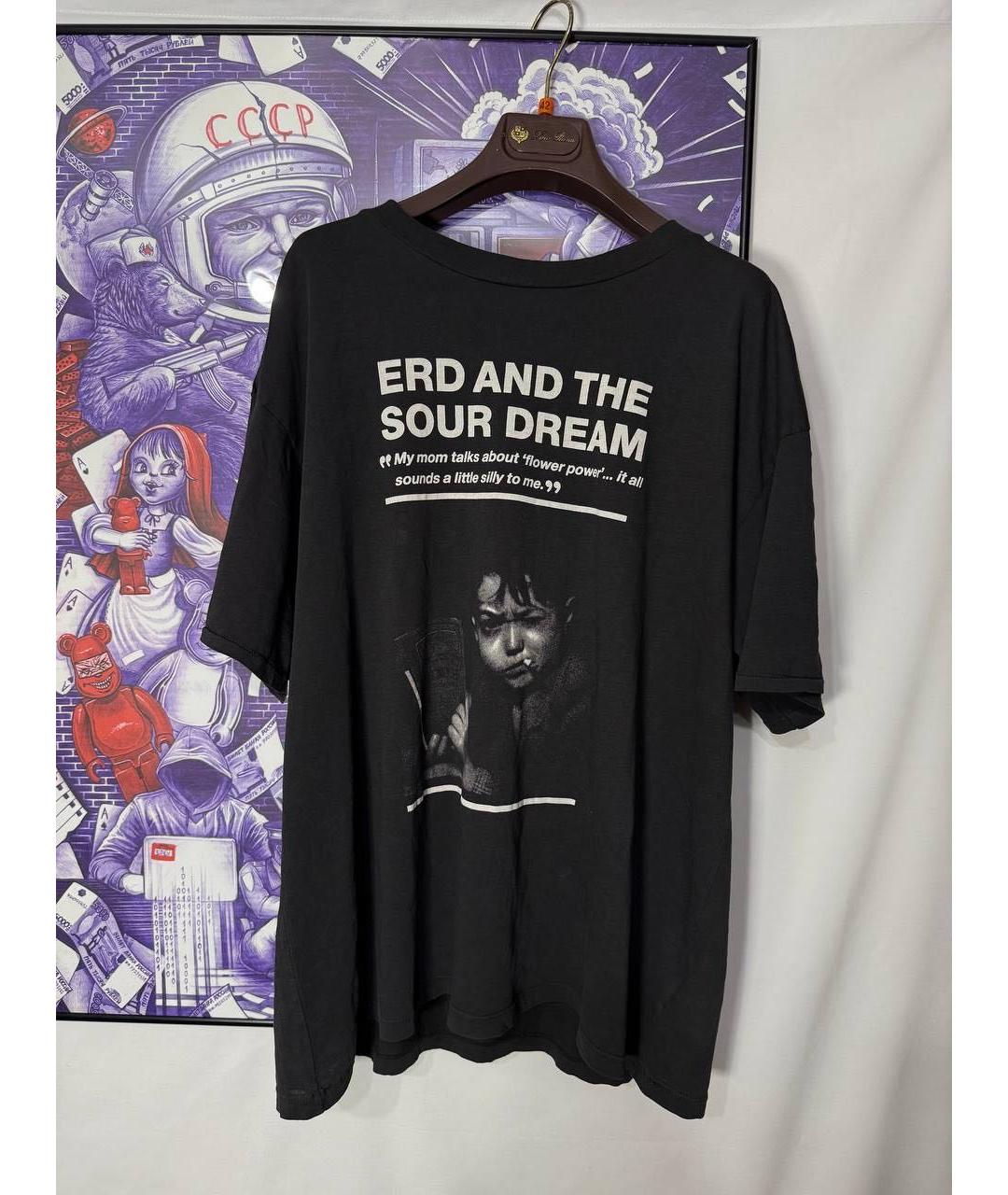 Enfants Riches Déprimés Черная хлопковая футболка, фото 2