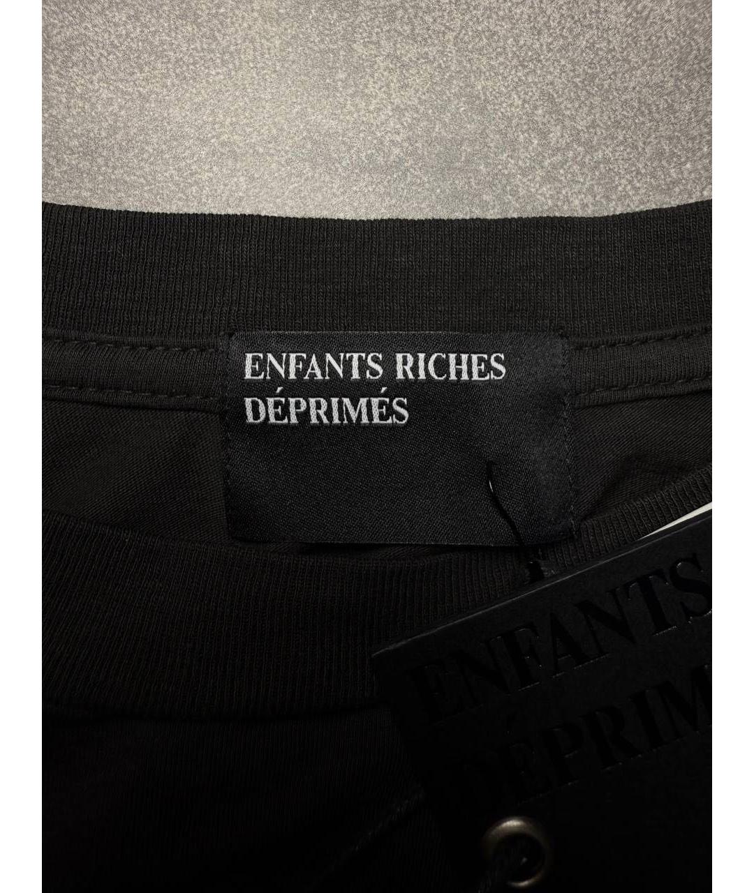 Enfants Riches Déprimés Черная хлопковая футболка, фото 5