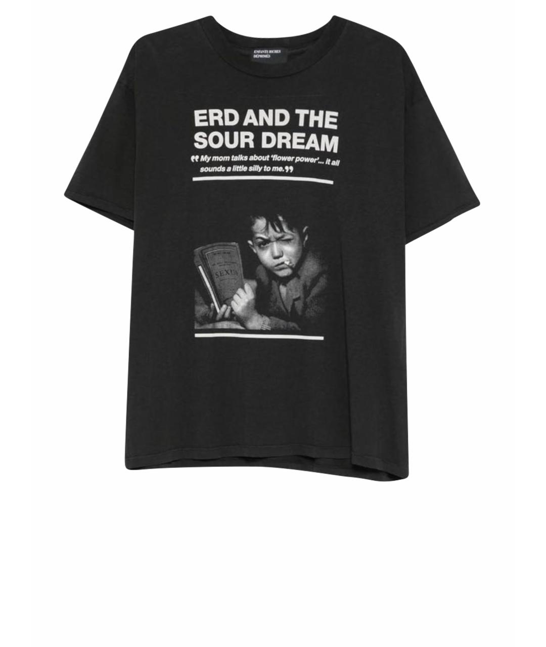 Enfants Riches Déprimés Черная хлопковая футболка, фото 1