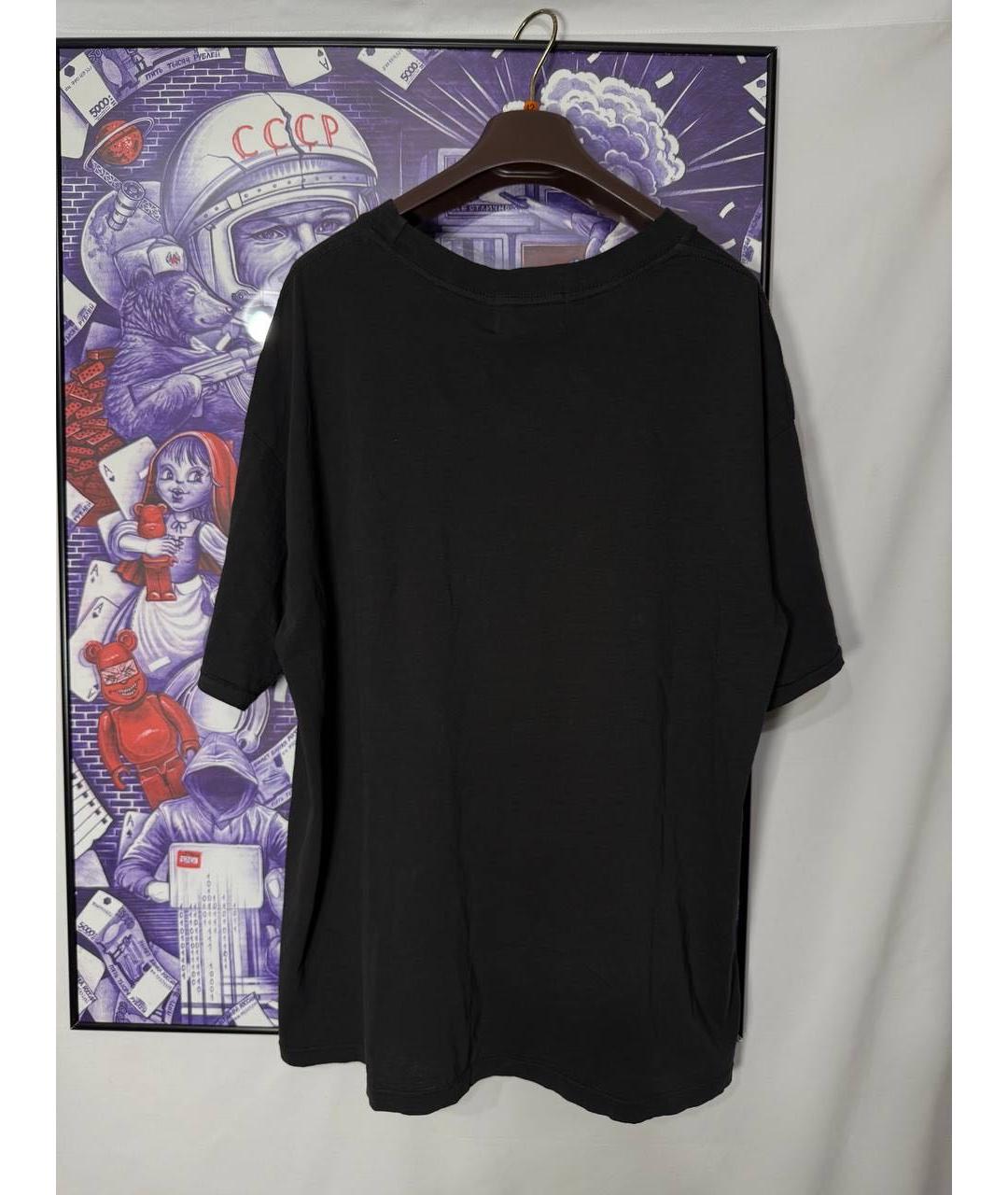 Enfants Riches Déprimés Черная хлопковая футболка, фото 3