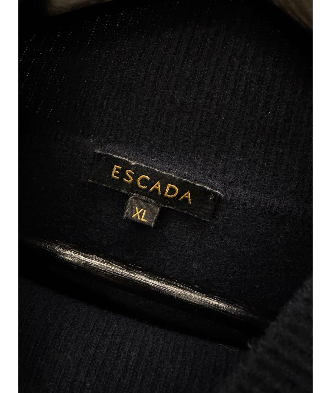 ESCADA Темно-синий кашемировый джемпер / свитер, фото 3