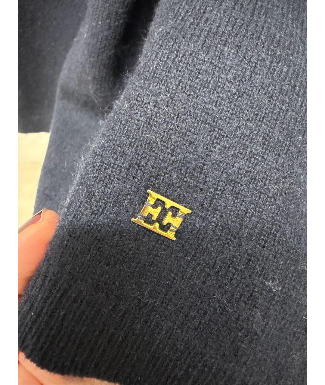 ESCADA Темно-синий кашемировый джемпер / свитер, фото 2