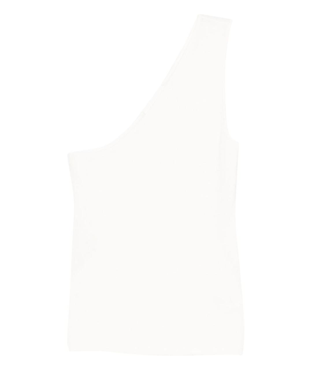 LISA YANG Белая хлопковая майка, фото 1