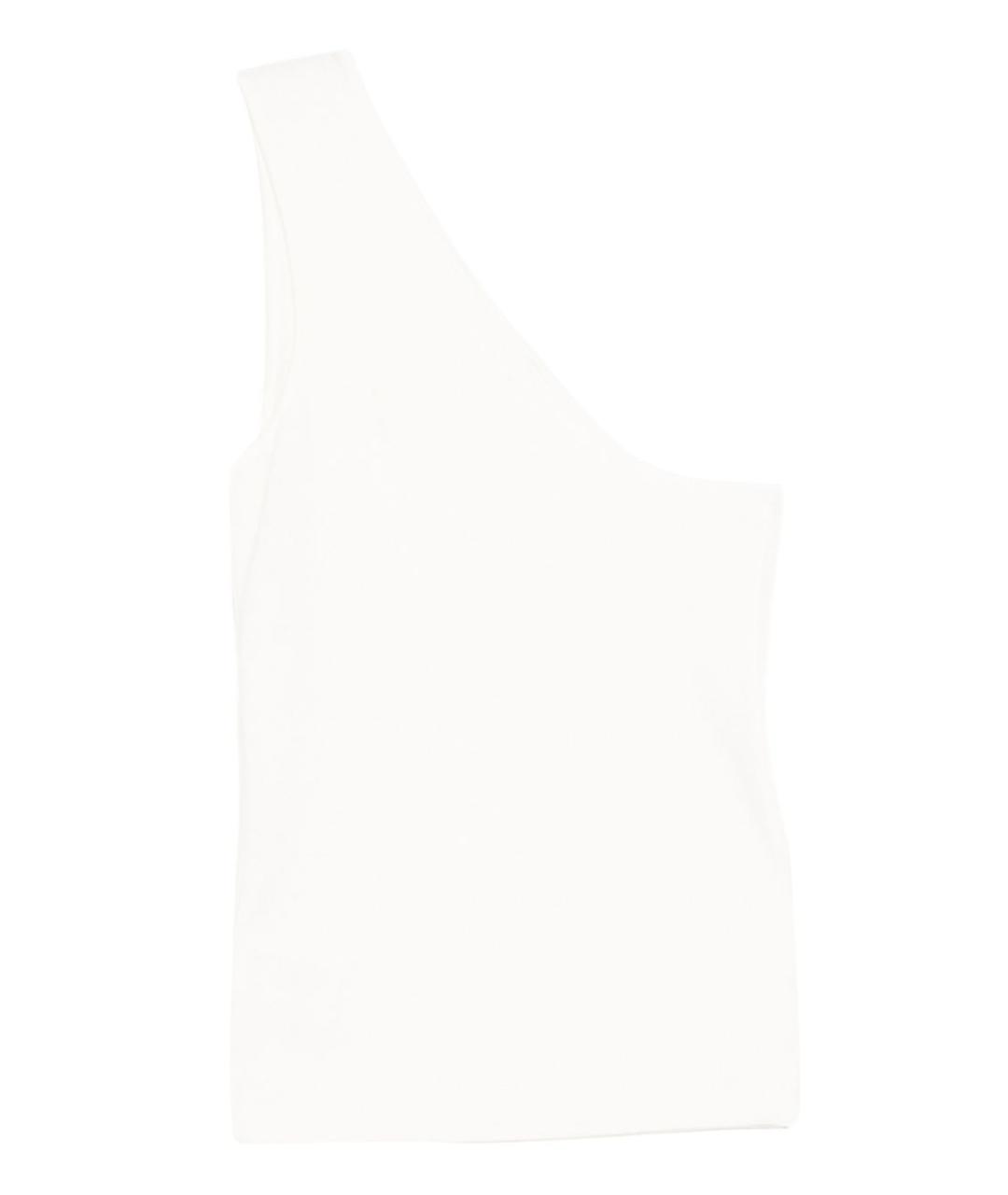 LISA YANG Белая хлопковая майка, фото 2