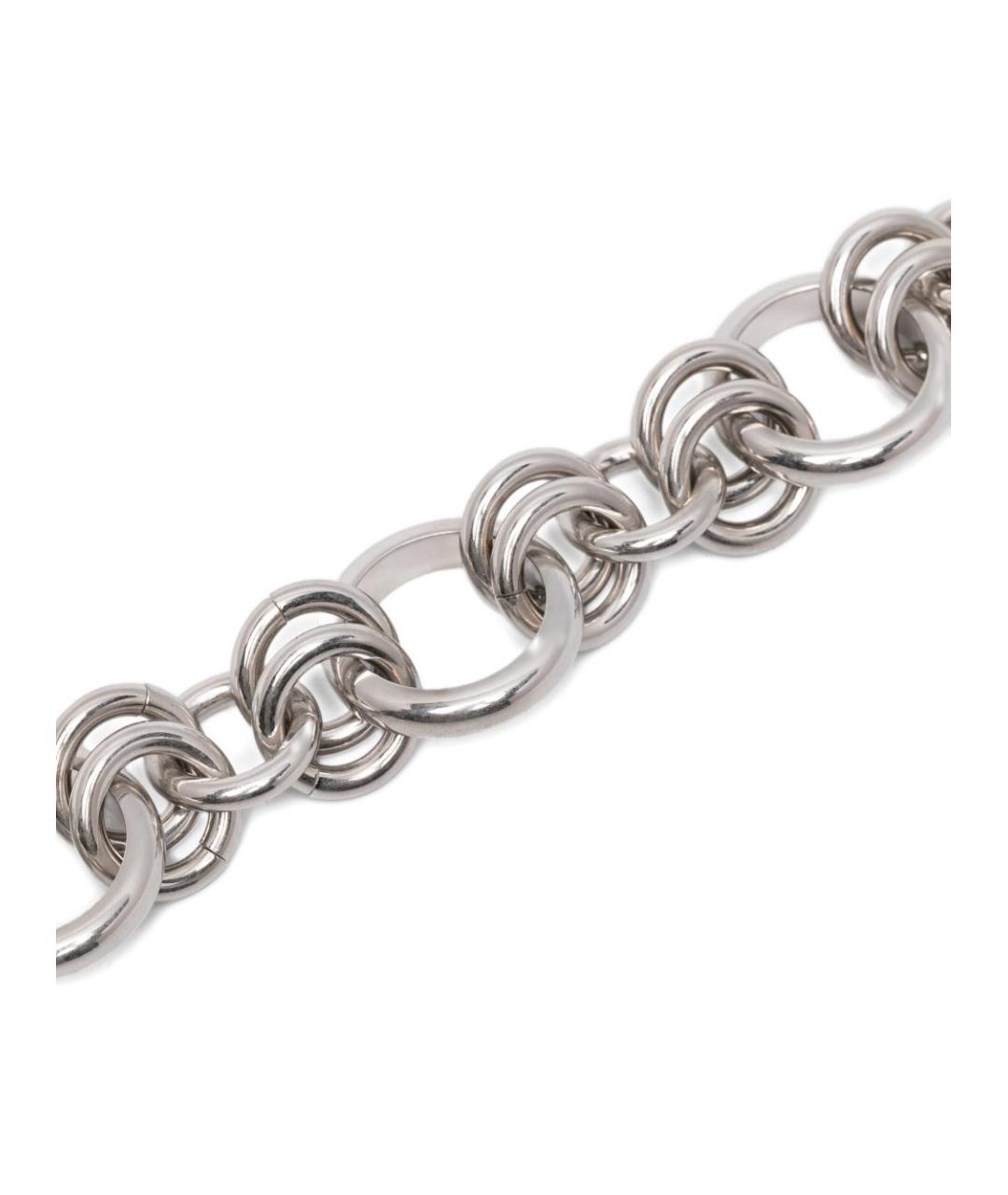 CELINE Серебрянный металлический браслет, фото 3