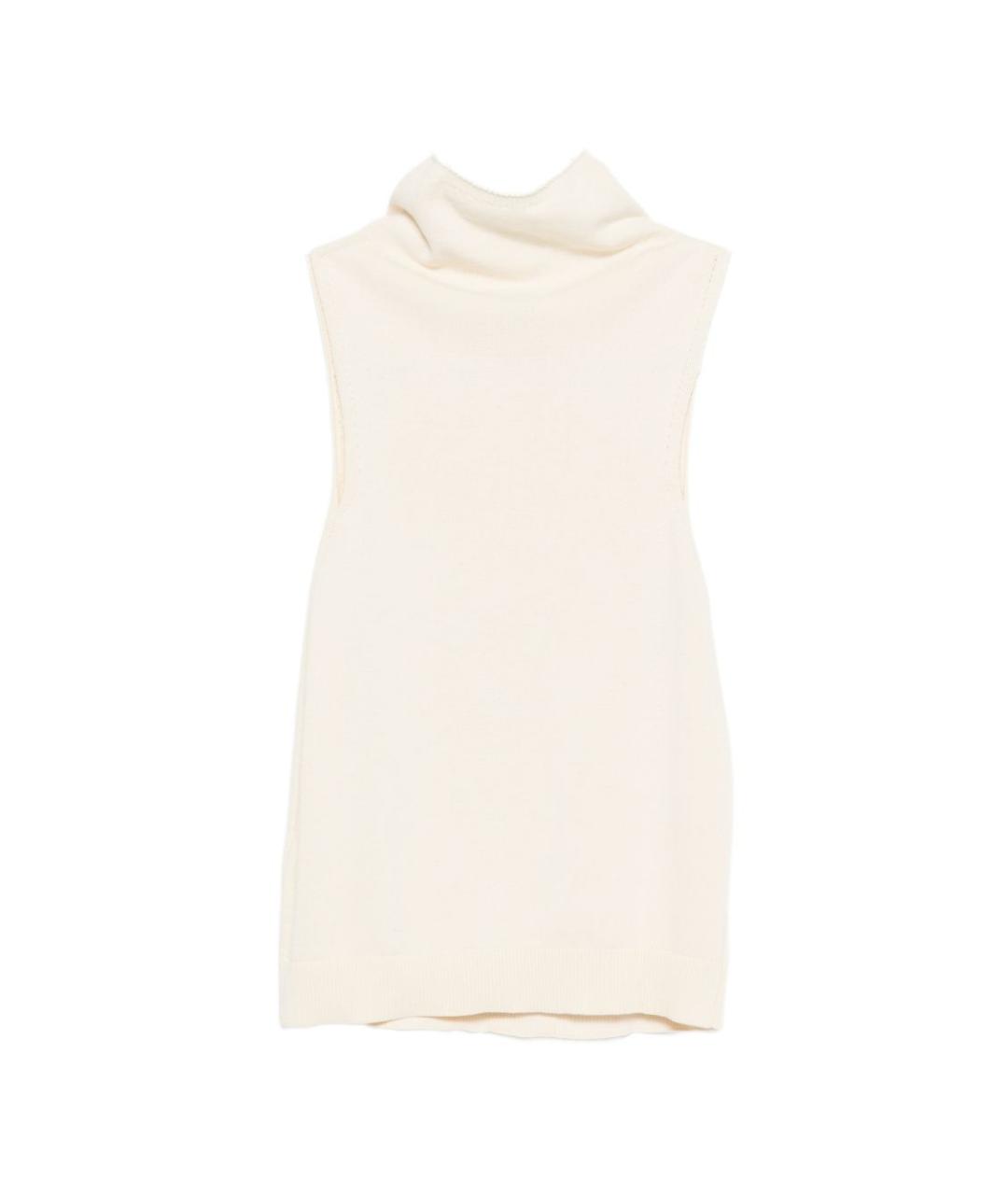 ALYSI Белая хлопковая майка, фото 2