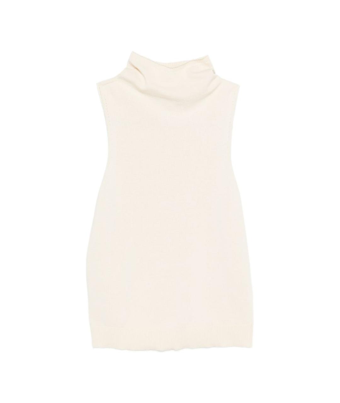 ALYSI Белая хлопковая майка, фото 1