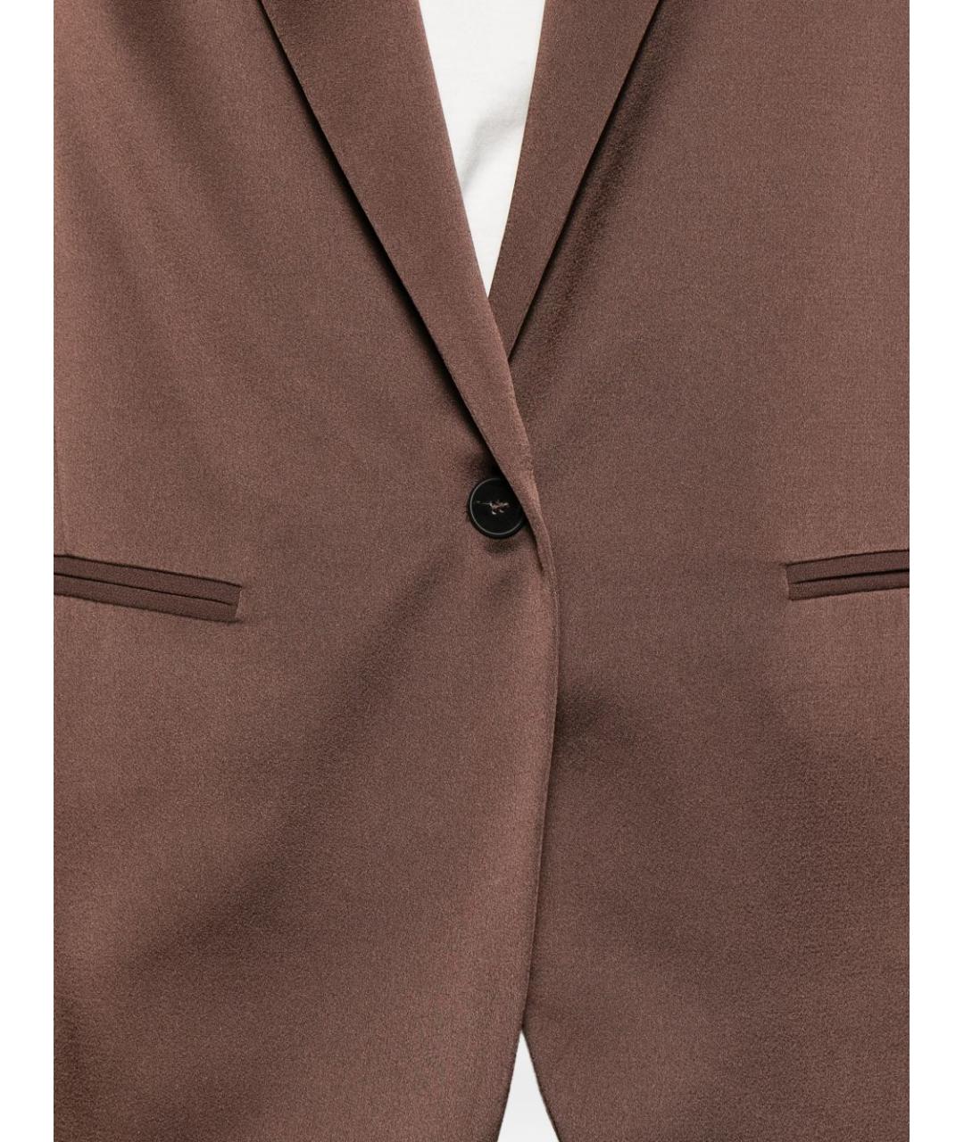 FORTE FORTE Коричневый жакет/пиджак, фото 3