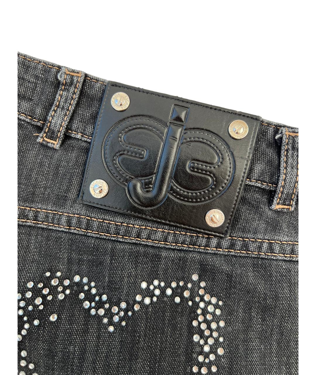 ESCADA Серые хлопковые джинсы клеш, фото 3