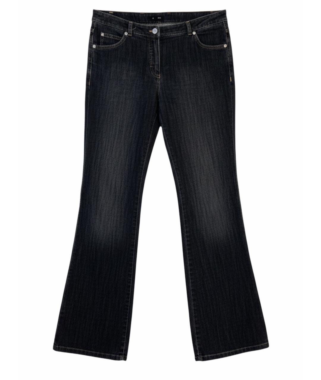 ESCADA Серые хлопковые джинсы клеш, фото 1