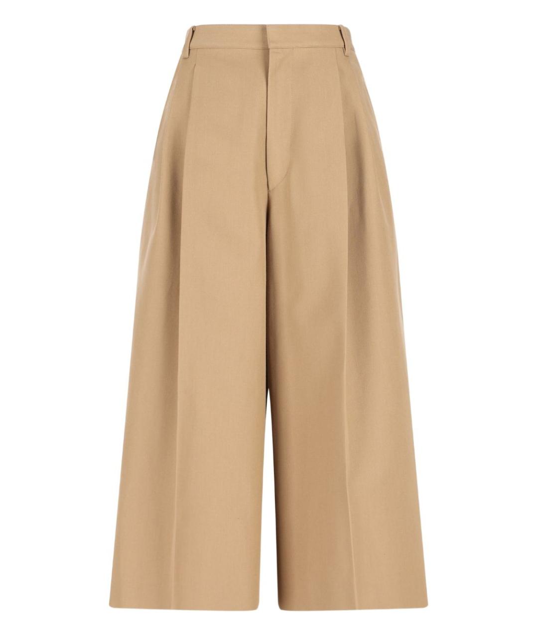 CELINE Бежевые шерстяные шорты, фото 1