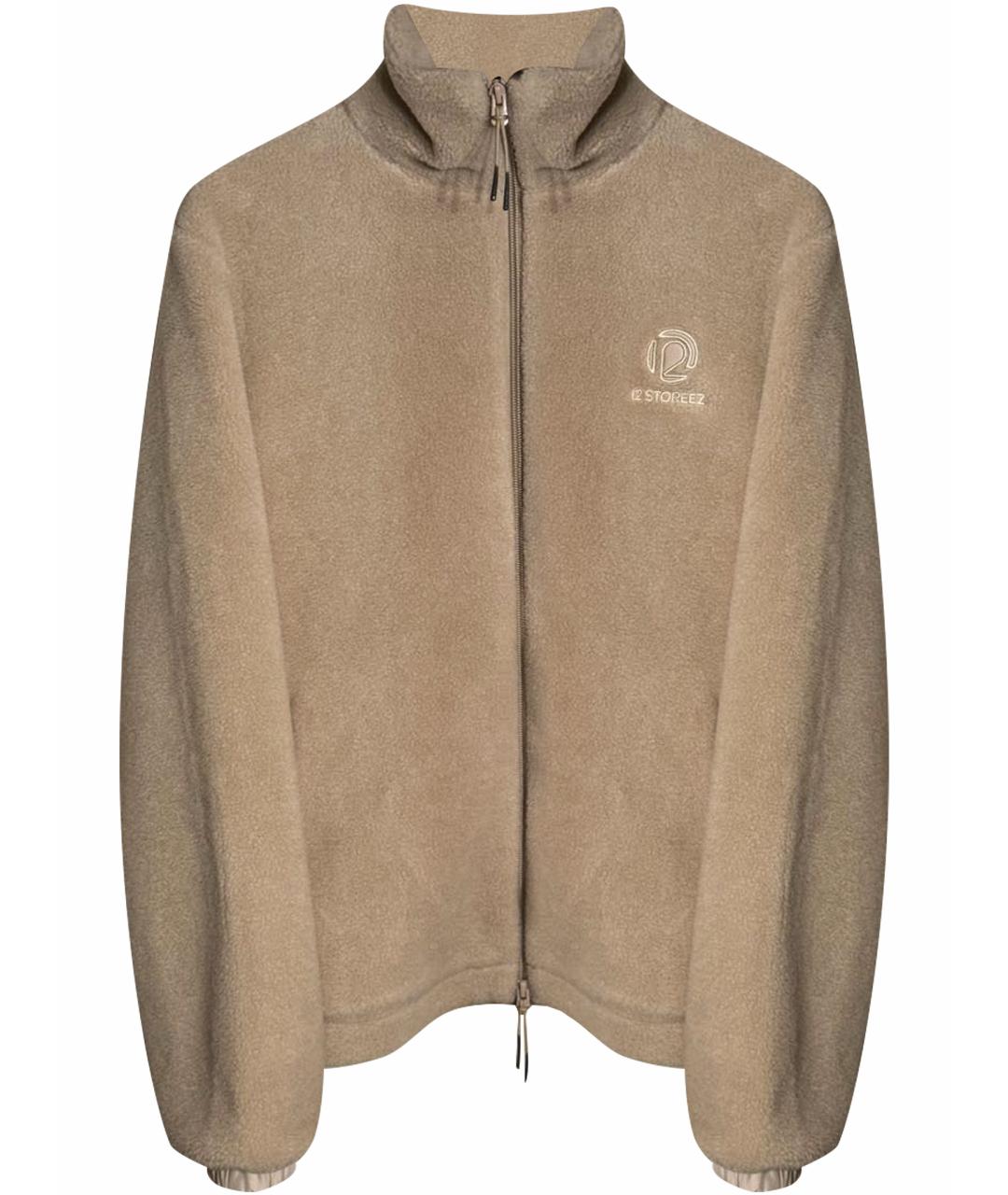 12 STOREEZ Бежевая полиэстеровая куртка, фото 1