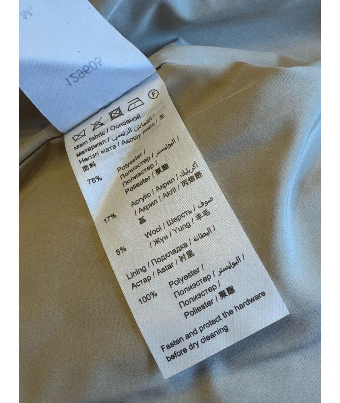 12 STOREEZ Бежевая полиэстеровая куртка, фото 8