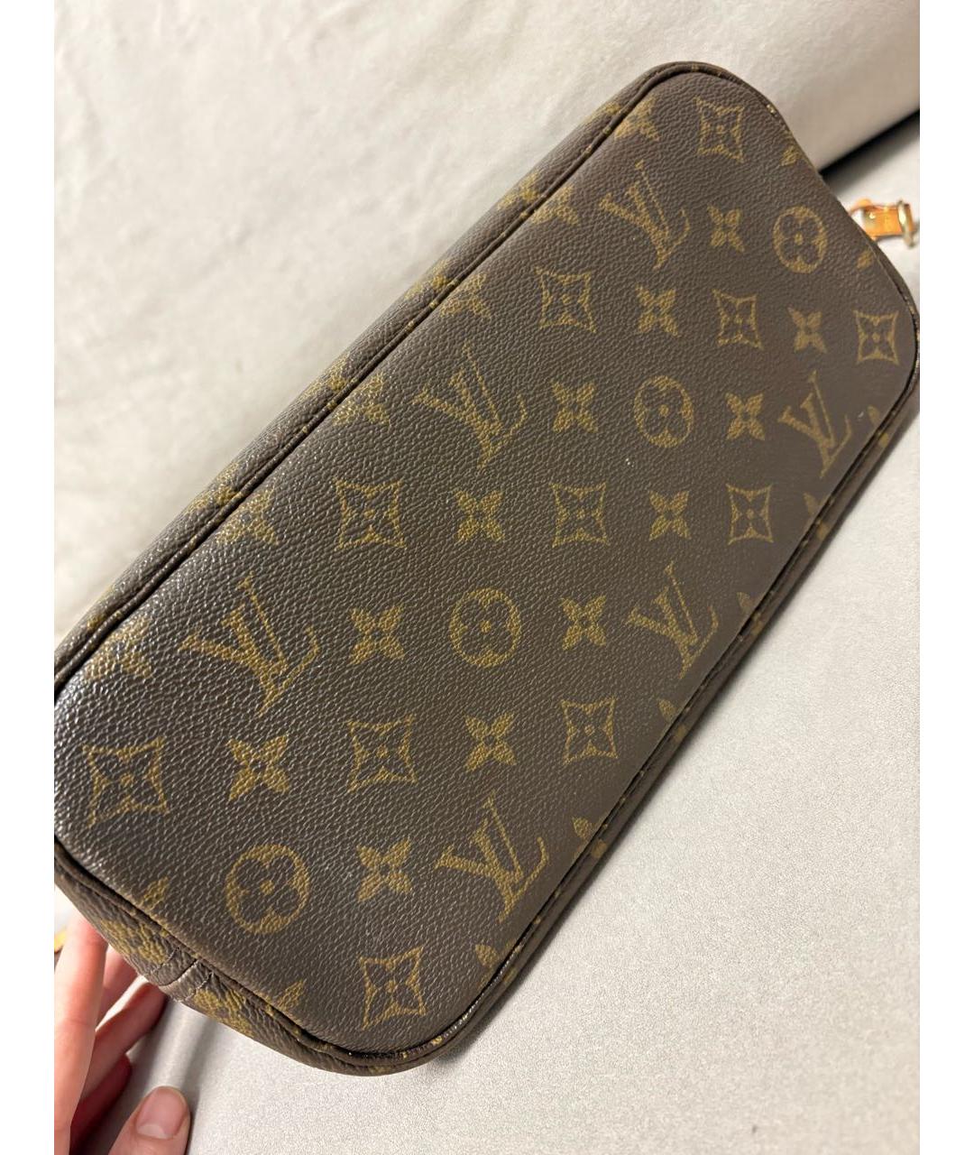 LOUIS VUITTON Коричневая сумка тоут, фото 6