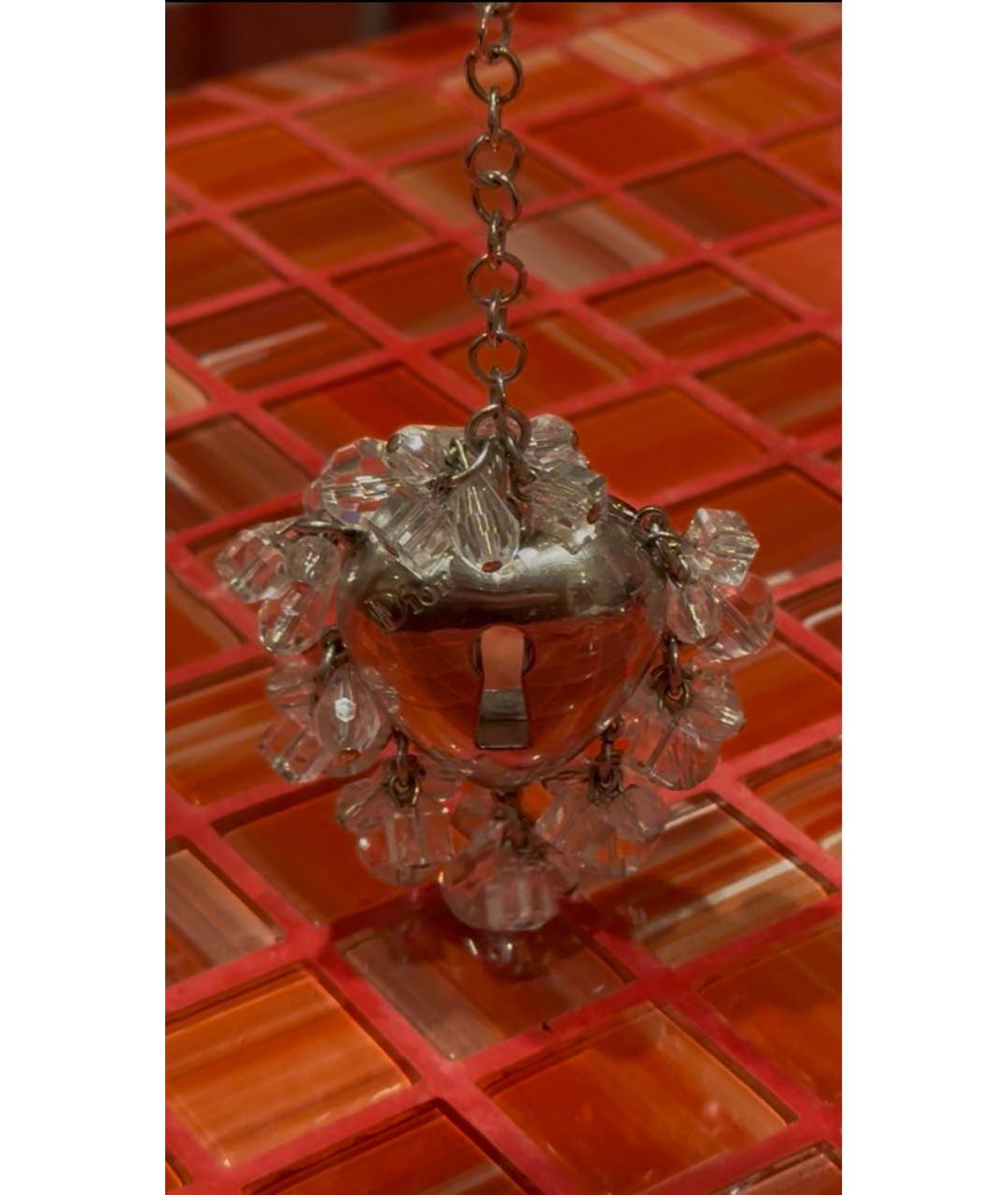 CHRISTIAN DIOR Серебрянный брелок, фото 4