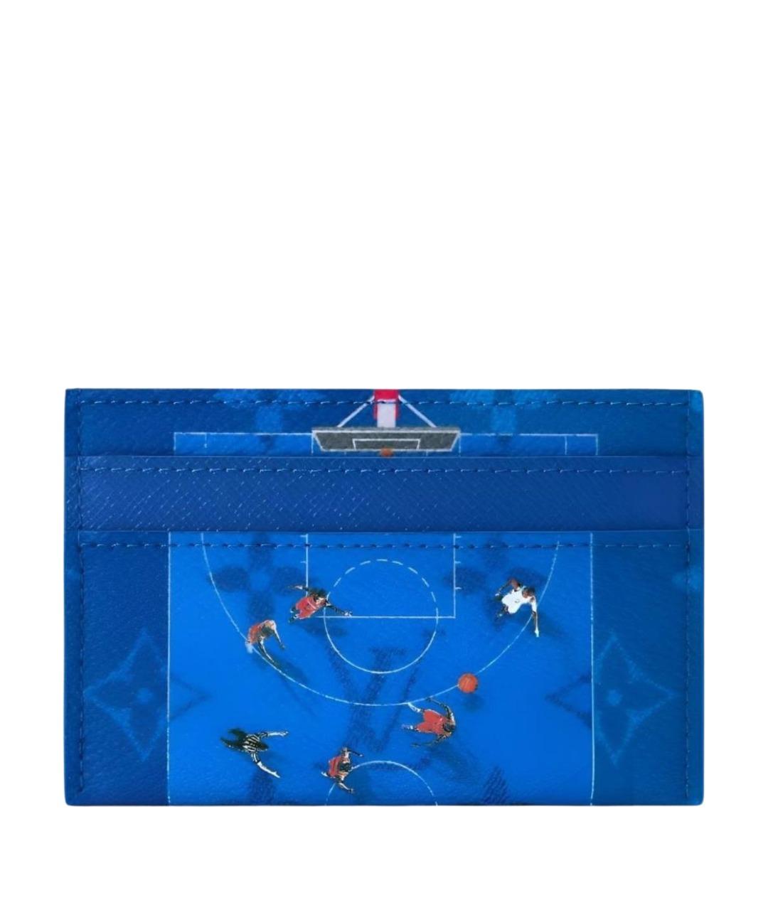 LOUIS VUITTON Синий кардхолдер, фото 1
