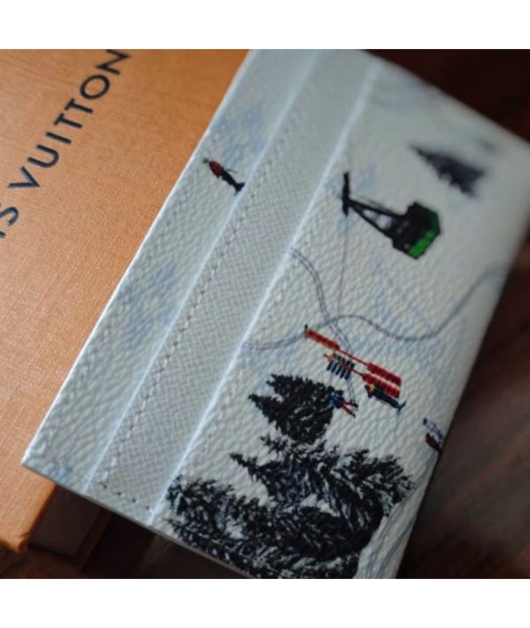 LOUIS VUITTON Белый кардхолдер, фото 3