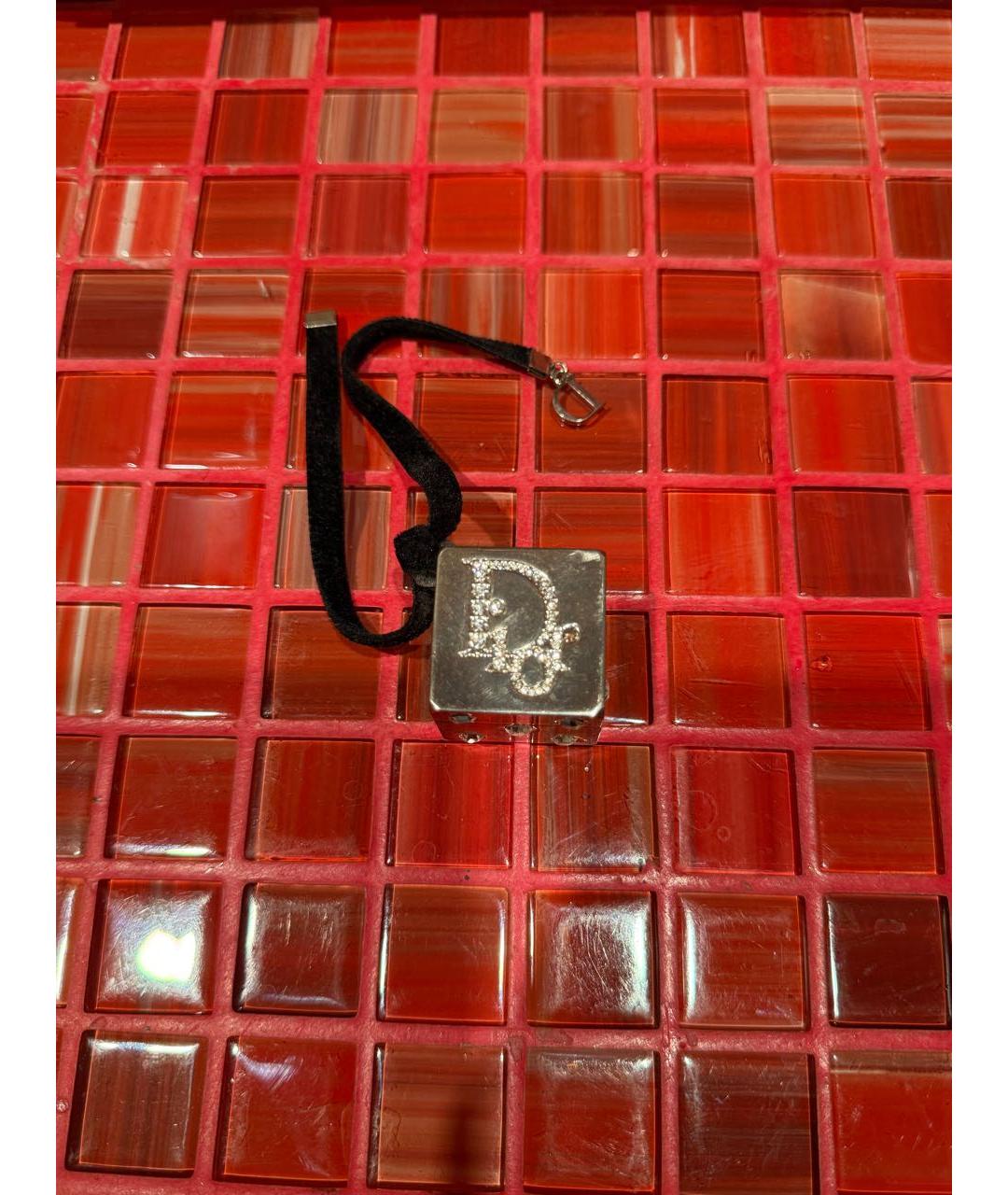 CHRISTIAN DIOR Серебрянный брелок, фото 5