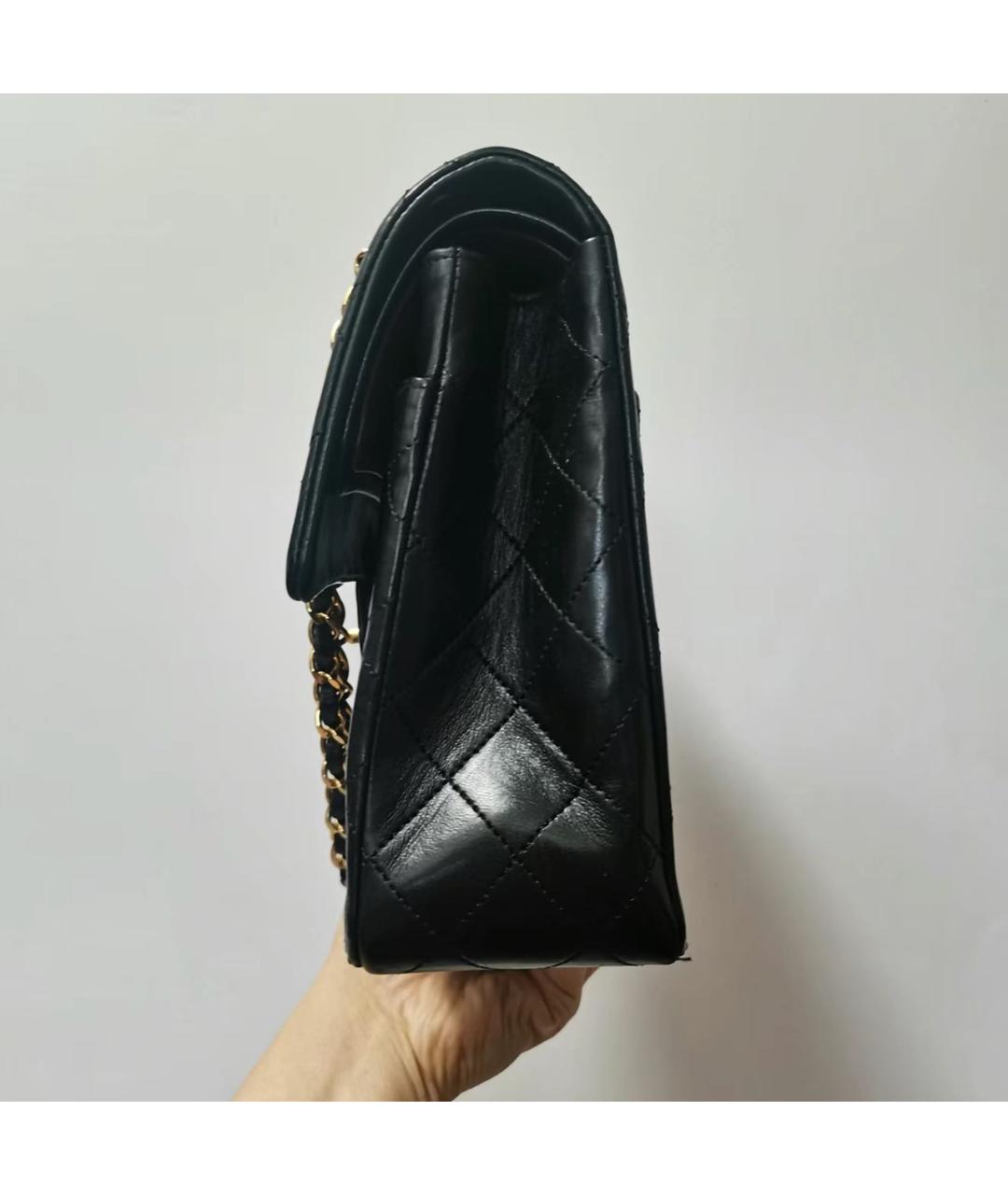 CHANEL Черная кожаная сумка тоут, фото 3