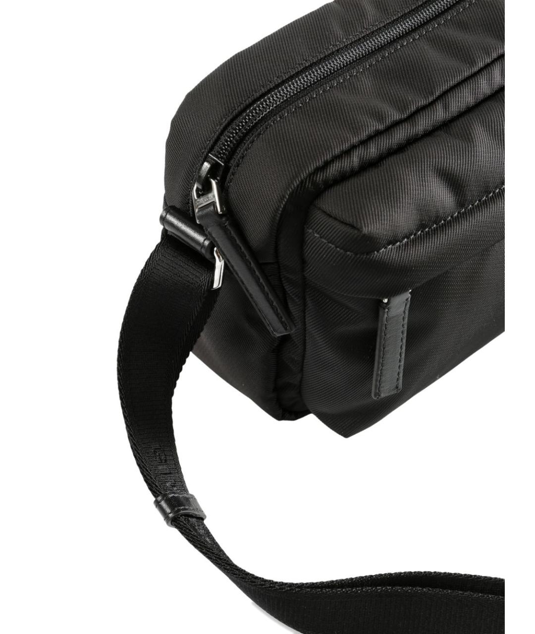 GIVENCHY Черная тканевая сумка на плечо, фото 3