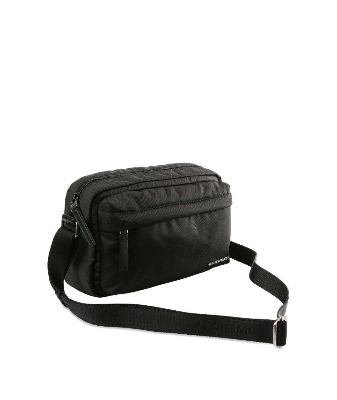 GIVENCHY Черная тканевая сумка на плечо, фото 4