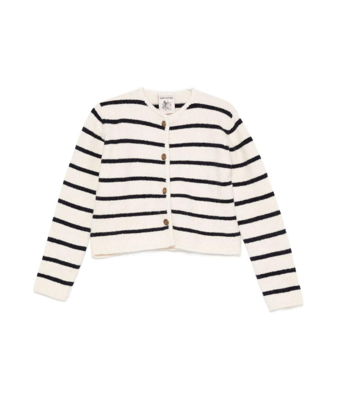 SEMICOUTURE Мульти шерстяной кардиган, фото 1