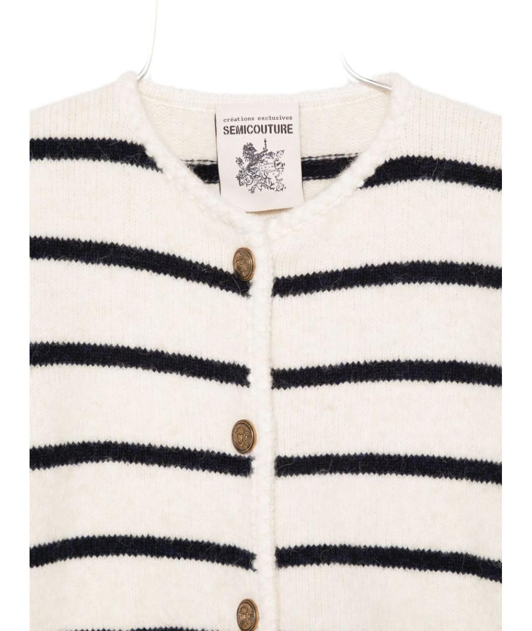 SEMICOUTURE Мульти шерстяной кардиган, фото 3