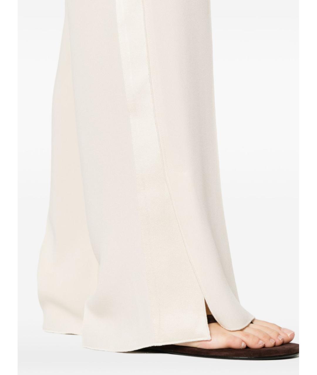 FORTE FORTE Белые прямые брюки, фото 3