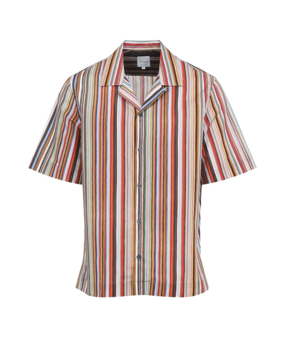 PAUL SMITH Мульти хлопковая кэжуал рубашка, фото 1