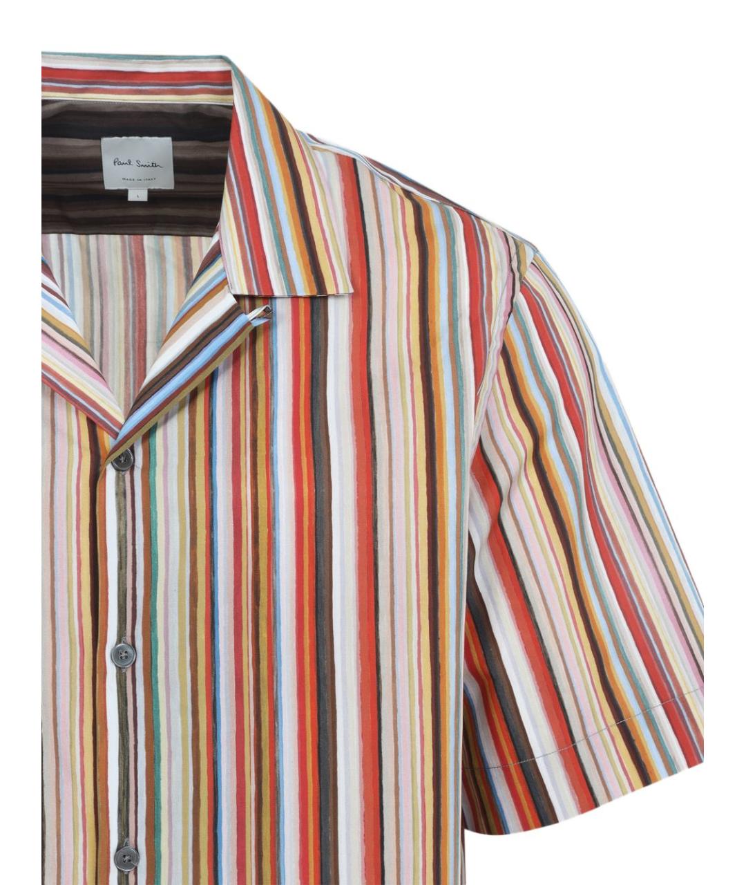 PAUL SMITH Мульти хлопковая кэжуал рубашка, фото 2