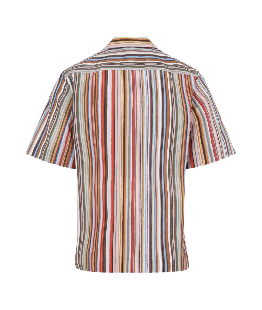 PAUL SMITH Мульти хлопковая кэжуал рубашка, фото 3