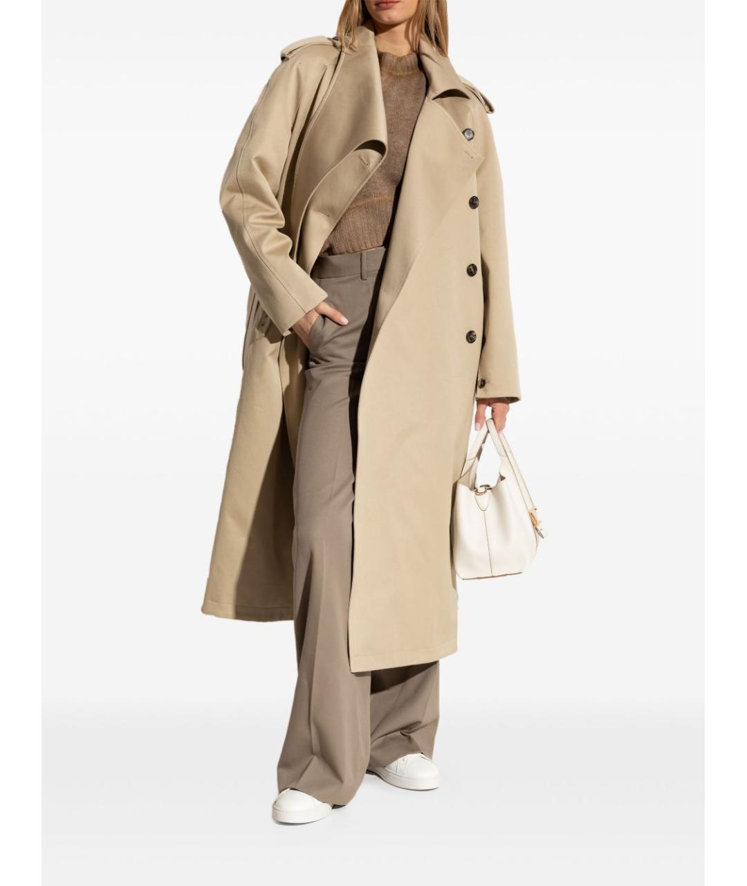 TOD'S Белые кожаные кеды, фото 3