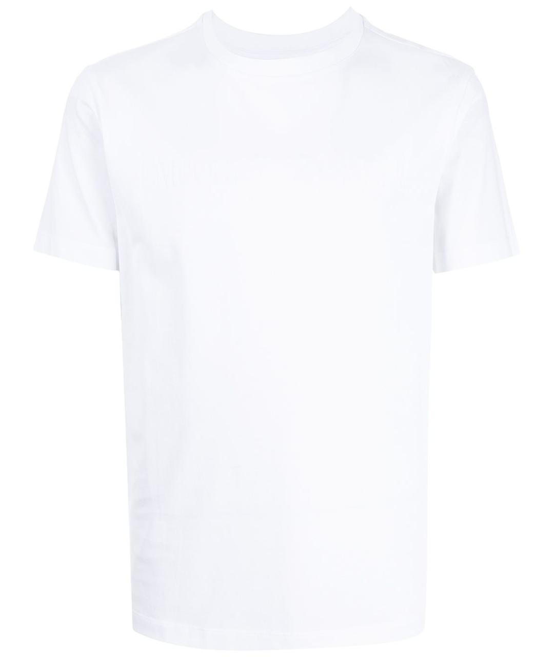 EMPORIO ARMANI Белая хлопковая футболка, фото 1