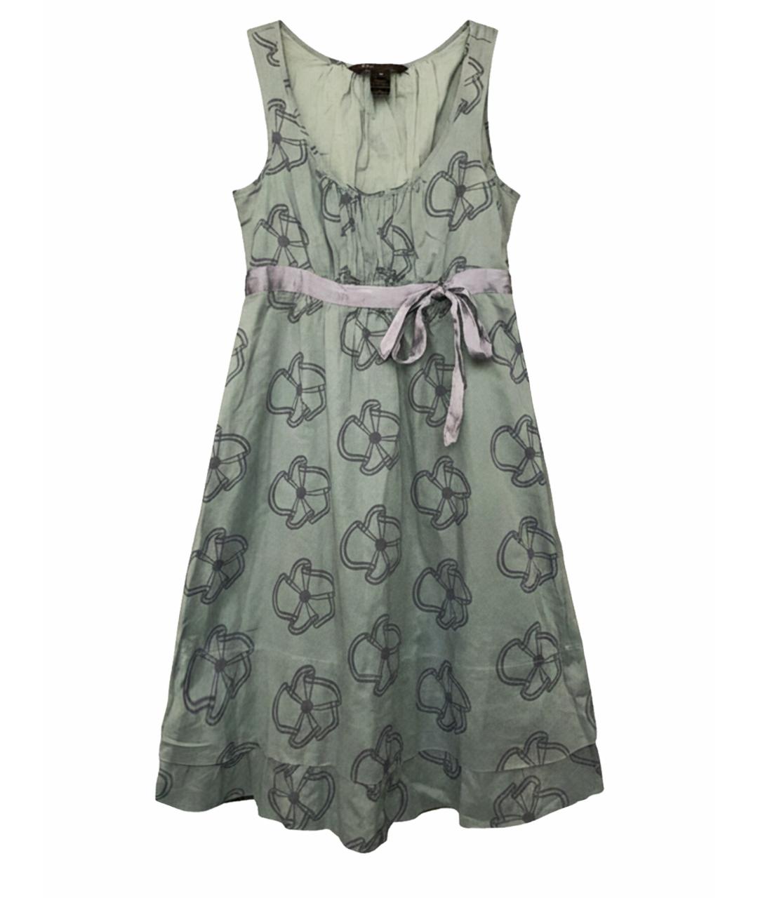 MARC JACOBS Зеленый вискозный сарафан, фото 1