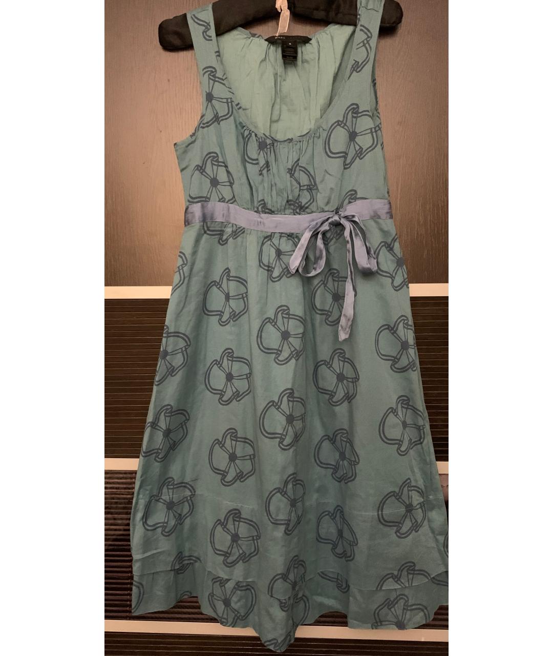 MARC JACOBS Зеленый вискозный сарафан, фото 3
