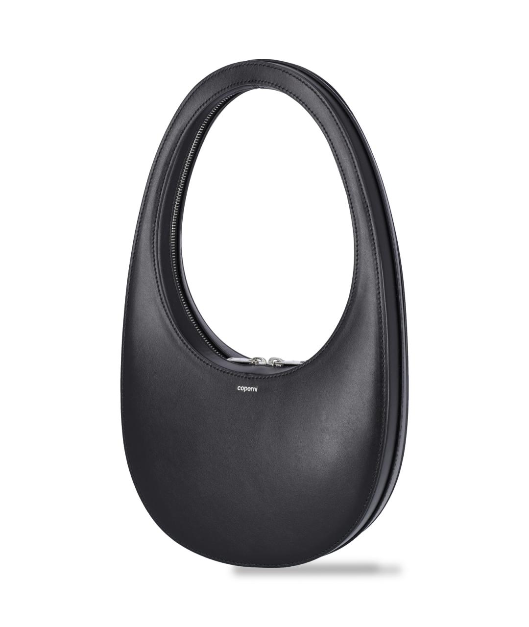 COPERNI Черная кожаная сумка через плечо, фото 2