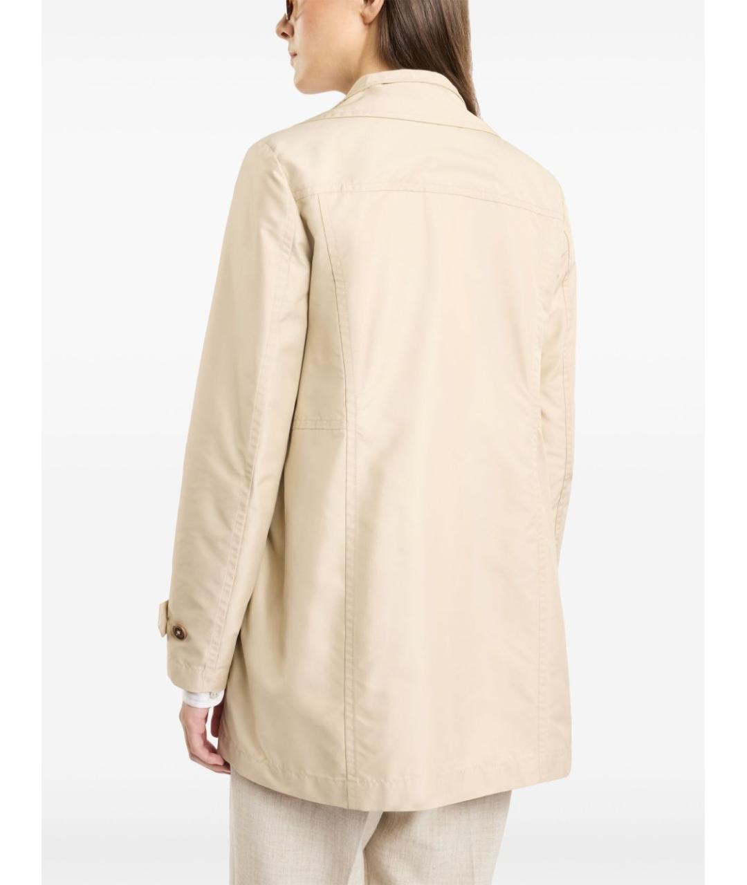 FAY Бежевая полиэстеровая куртка, фото 6