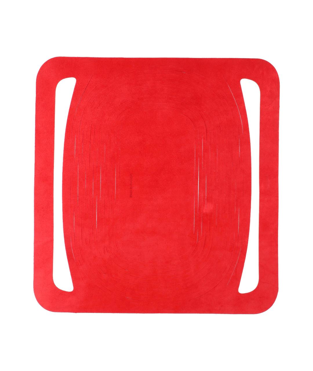 OUR LEGACY Красная кожаная сумка тоут, фото 4