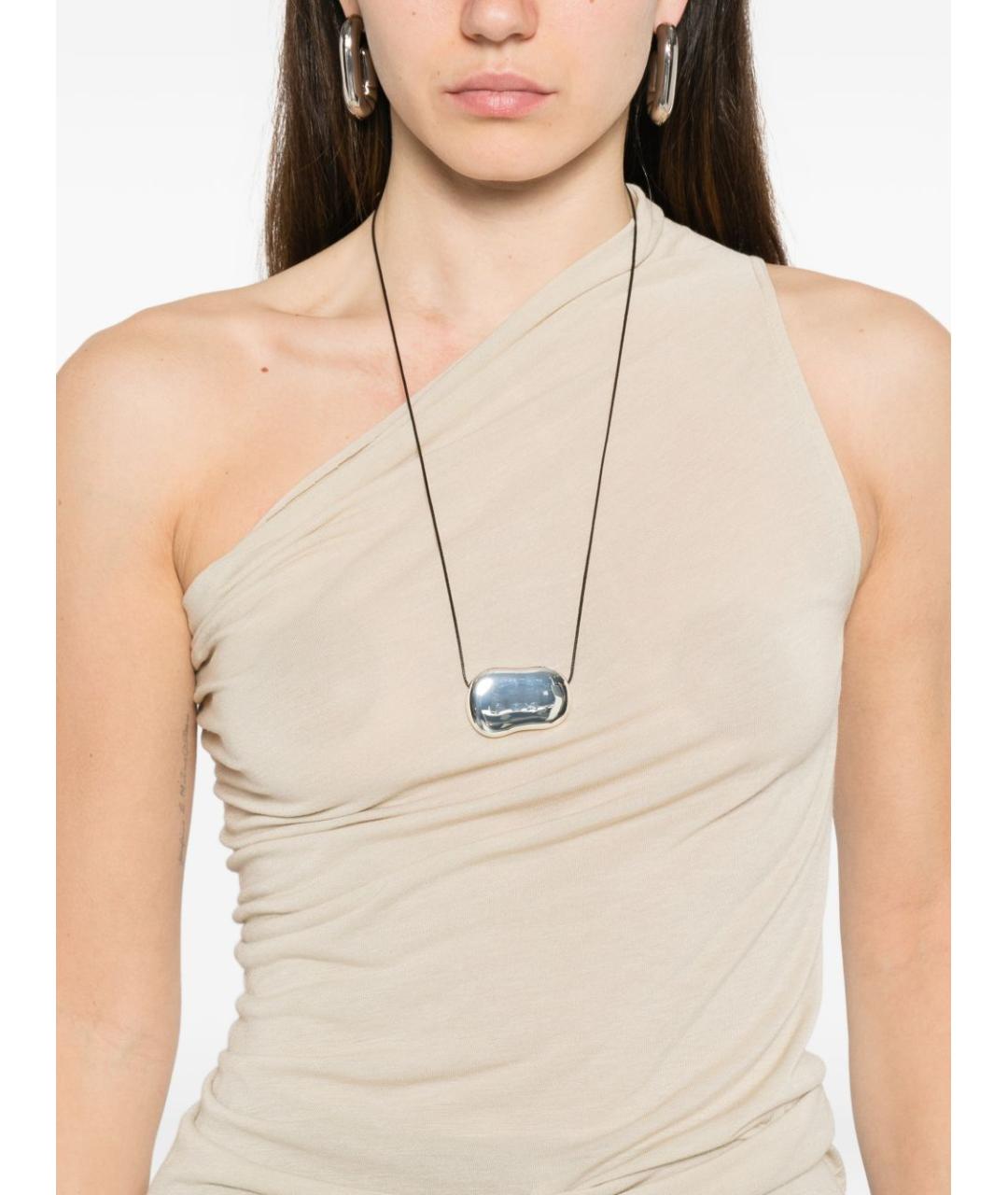 RICK OWENS Бежевая майка, фото 2