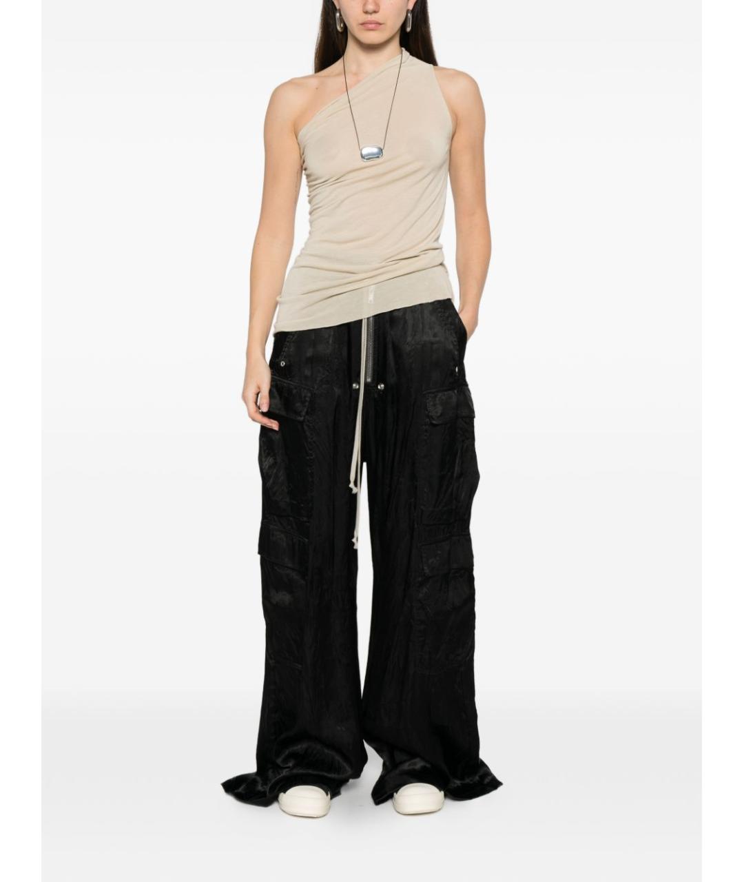 RICK OWENS Бежевая майка, фото 4