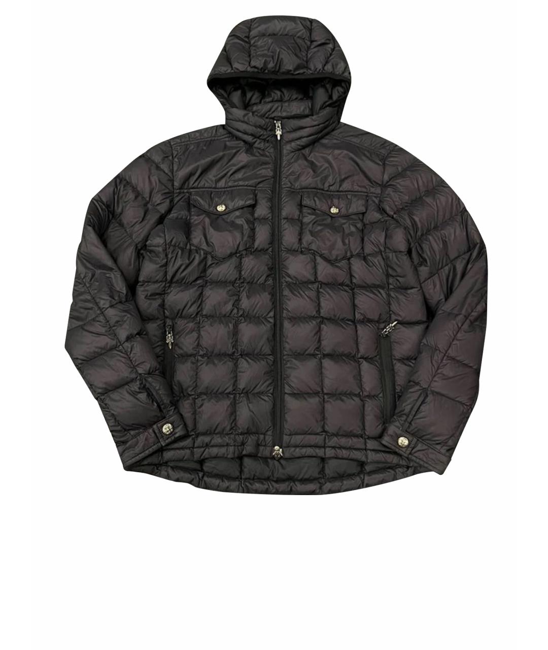 CHROME HEARTS Черный пуховик, фото 1