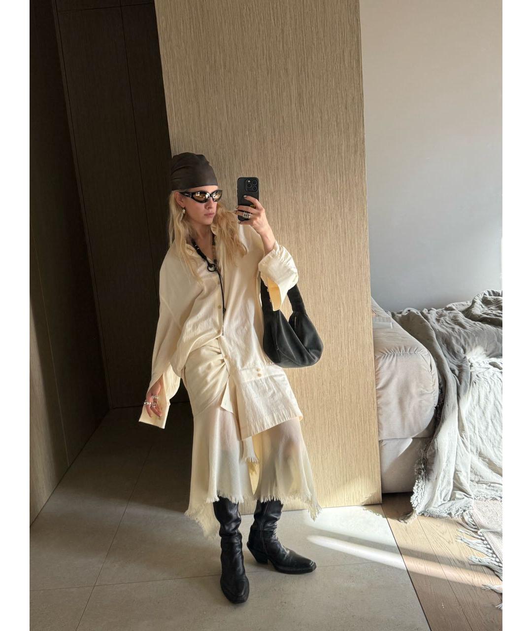 ACNE STUDIOS Вискозная юбка миди, фото 6